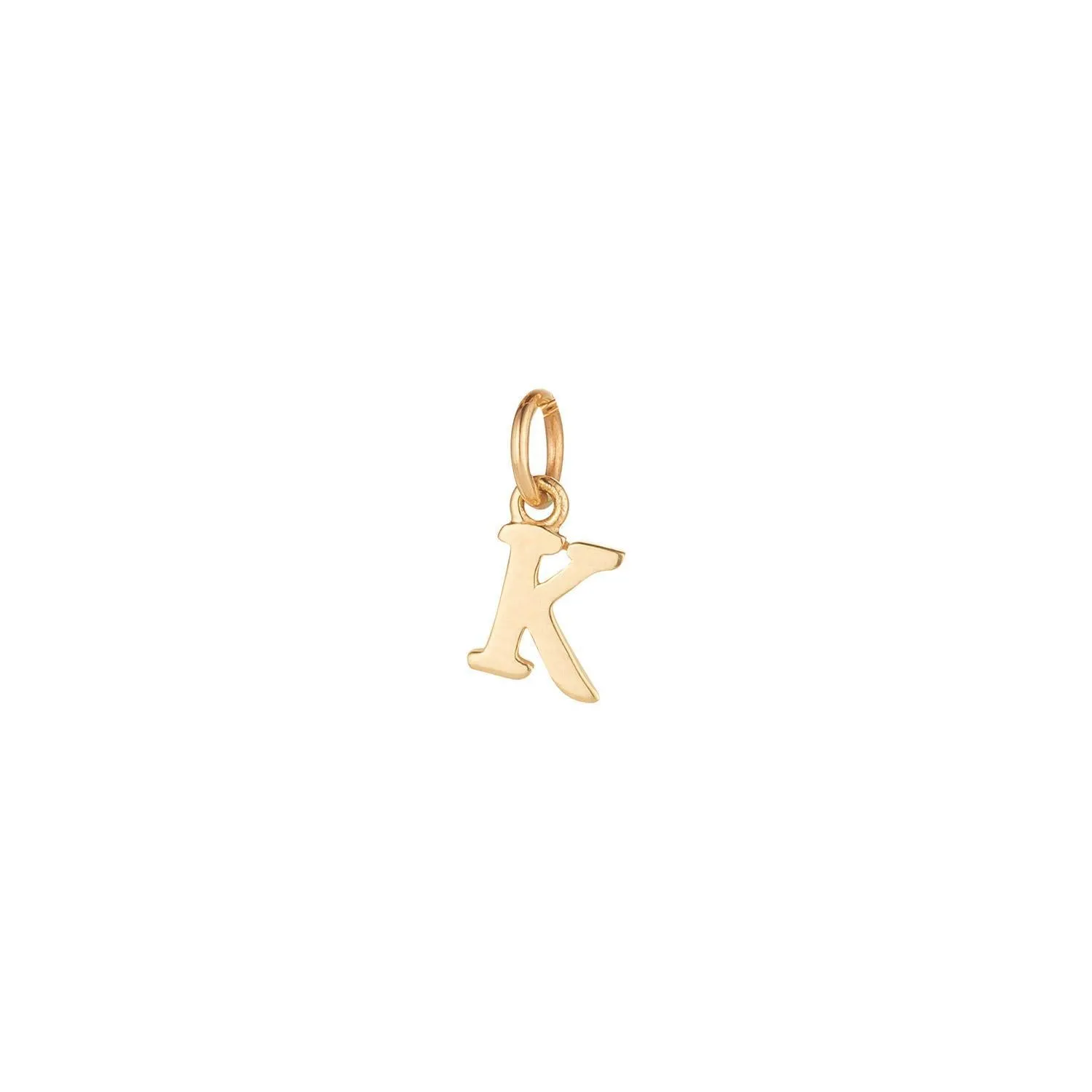 9kt Gold Initial CHARM ONLY (A to Z)