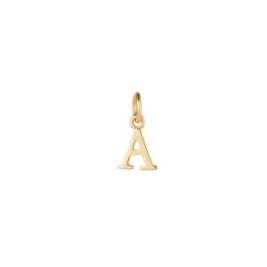 9kt Gold Initial CHARM ONLY (A to Z)