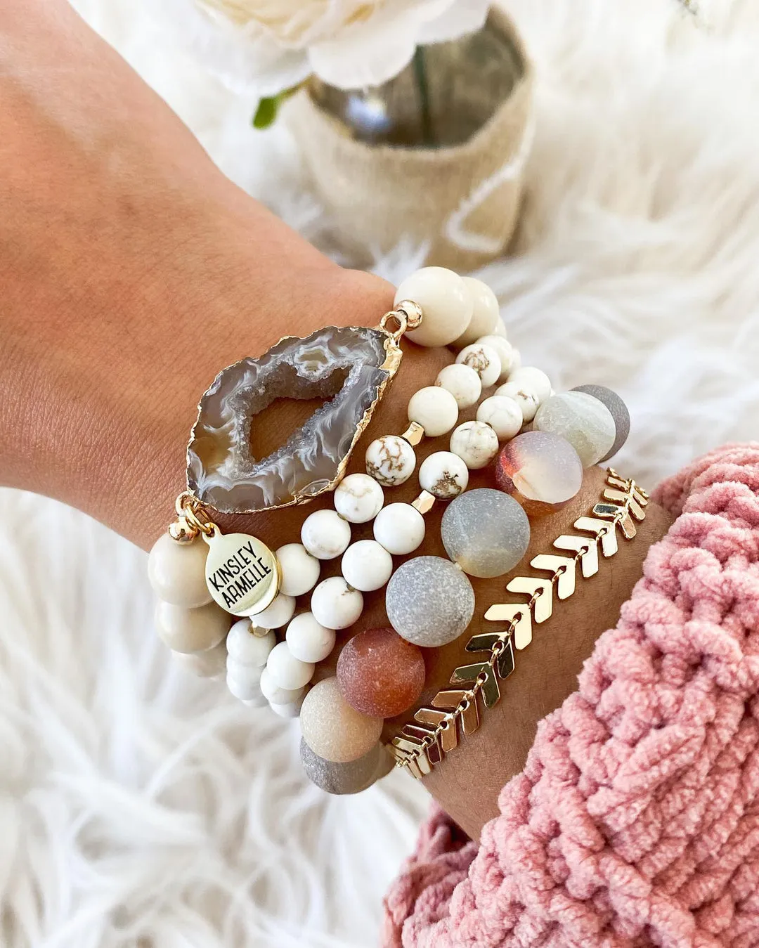 Amber Bracelet Stack