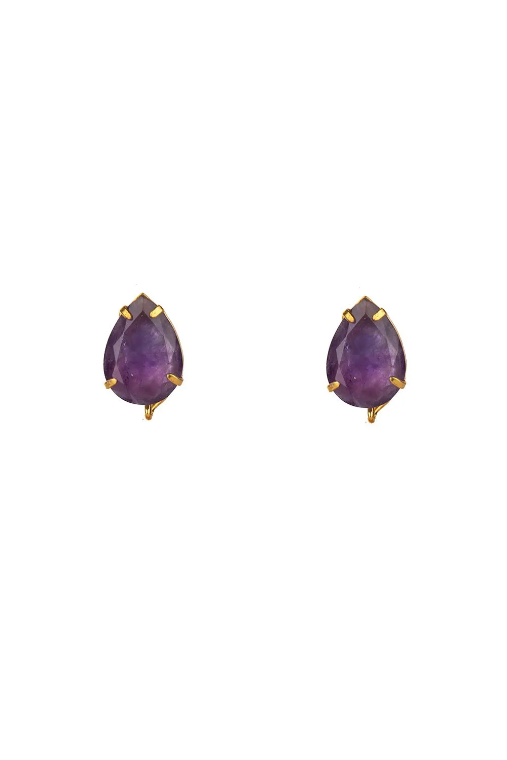 Amethyst Citrine Drop Earrings