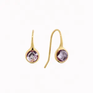 Amethyst Earrings - Sigrid