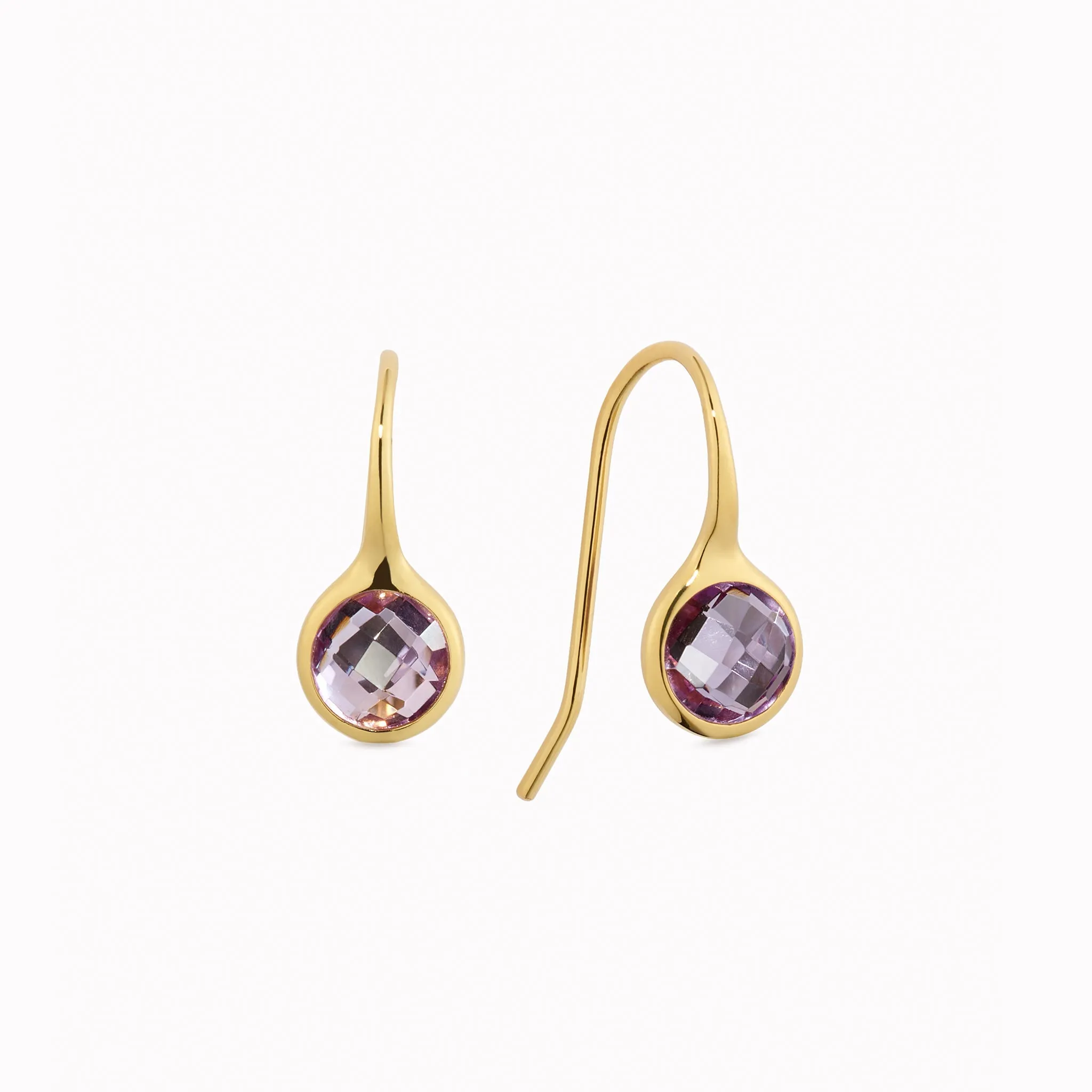 Amethyst Earrings - Sigrid