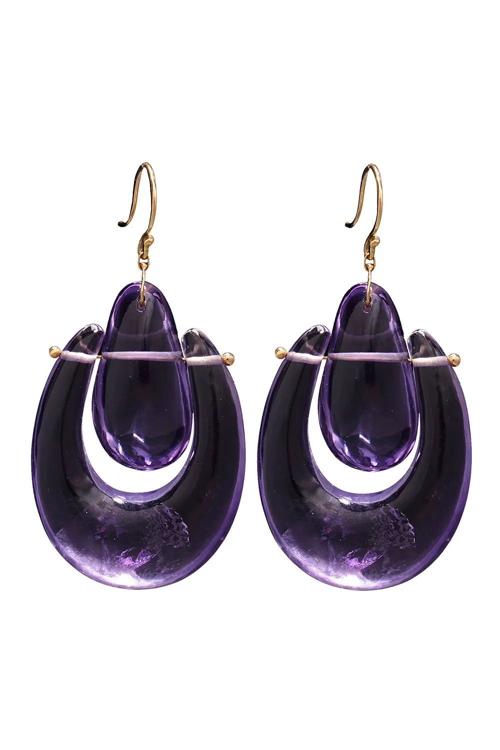 Amethyst O'Keefe Earrings