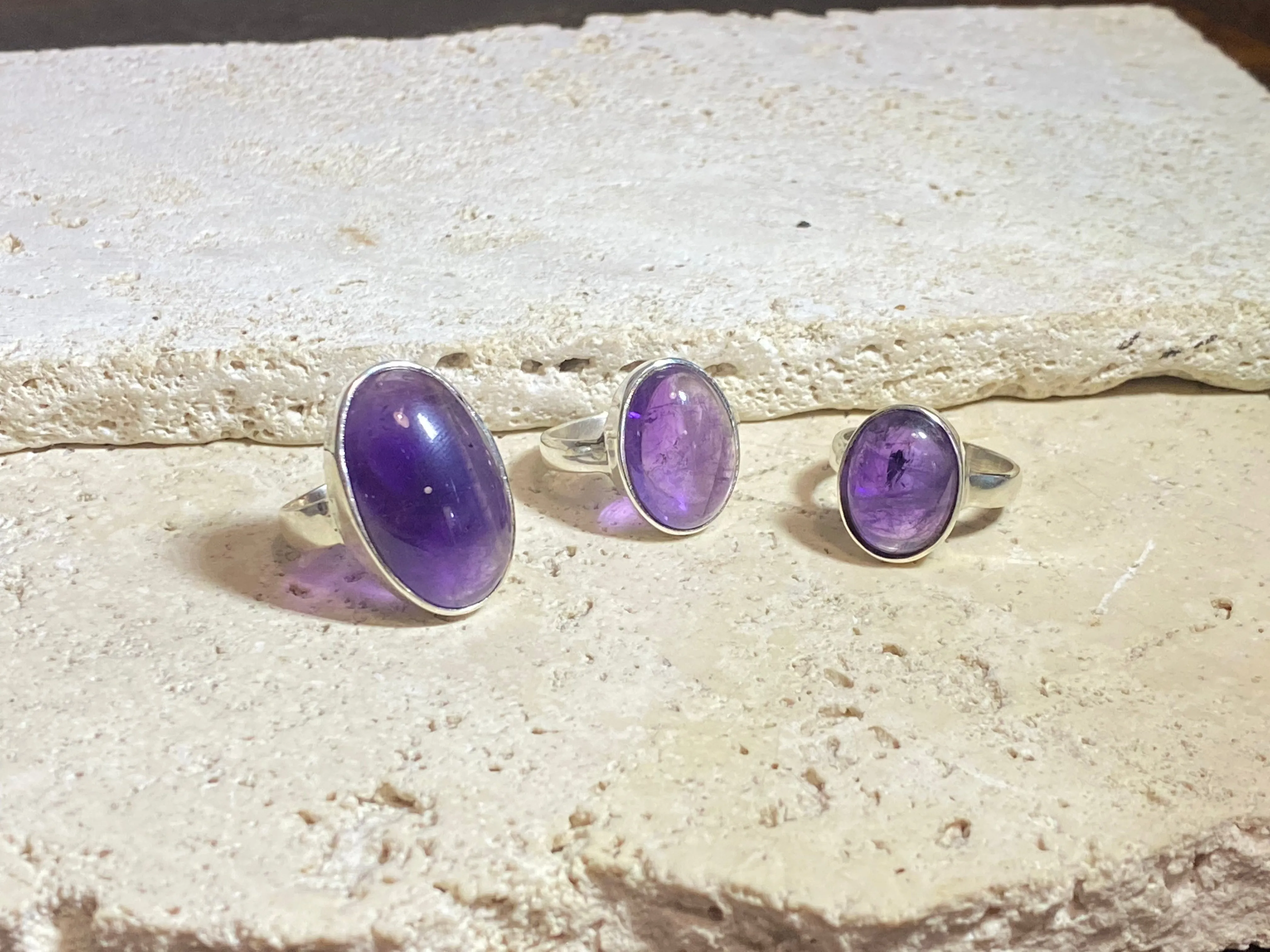 Amethyst Rings