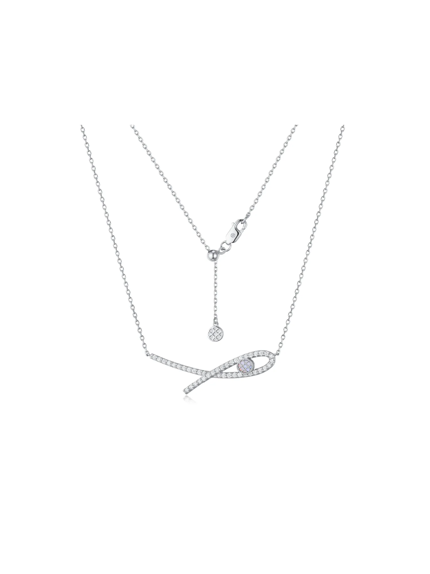 Atlantic Necklace (White) (Long)