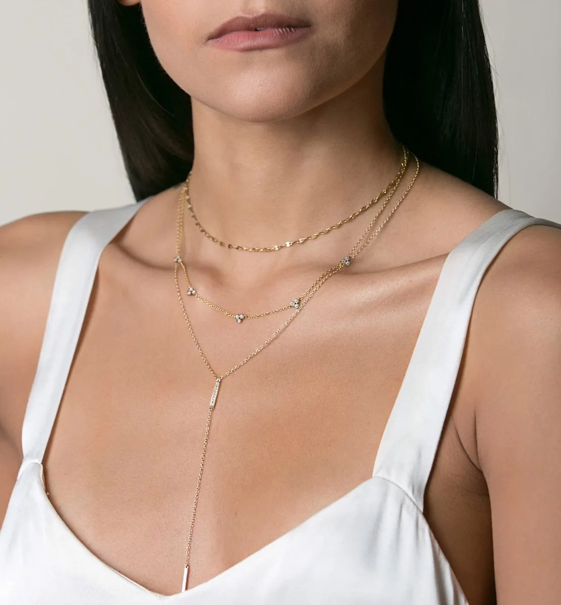 Bar Lariat Necklace