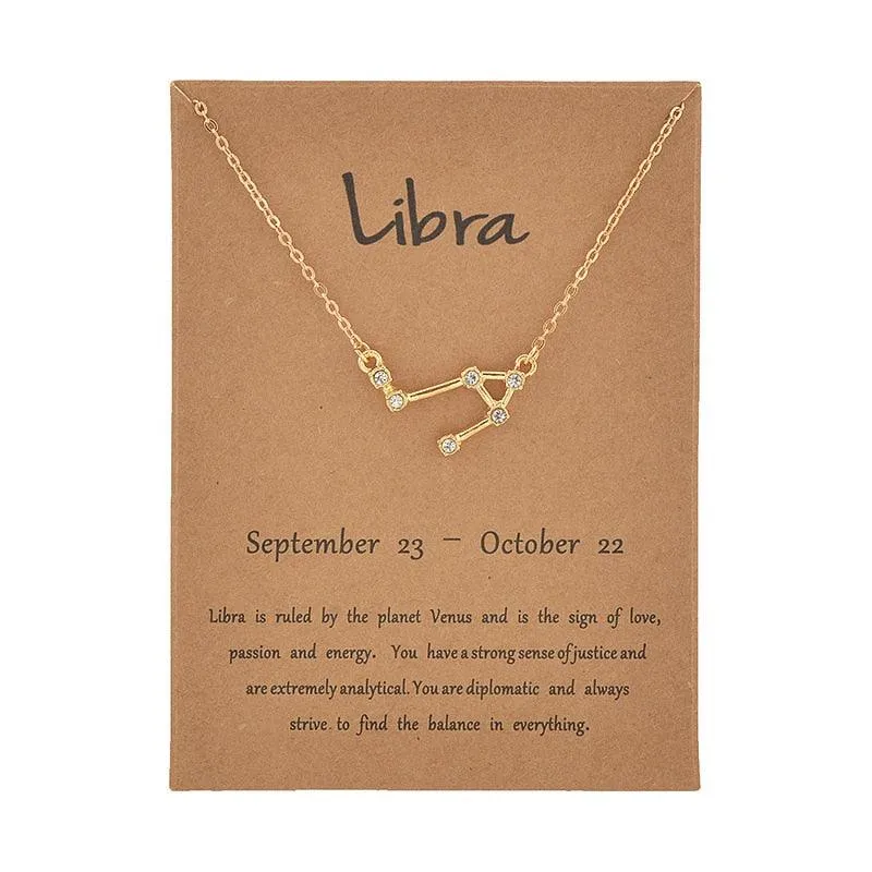 Boho Zodiac Sign Necklaces