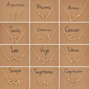 Boho Zodiac Sign Necklaces