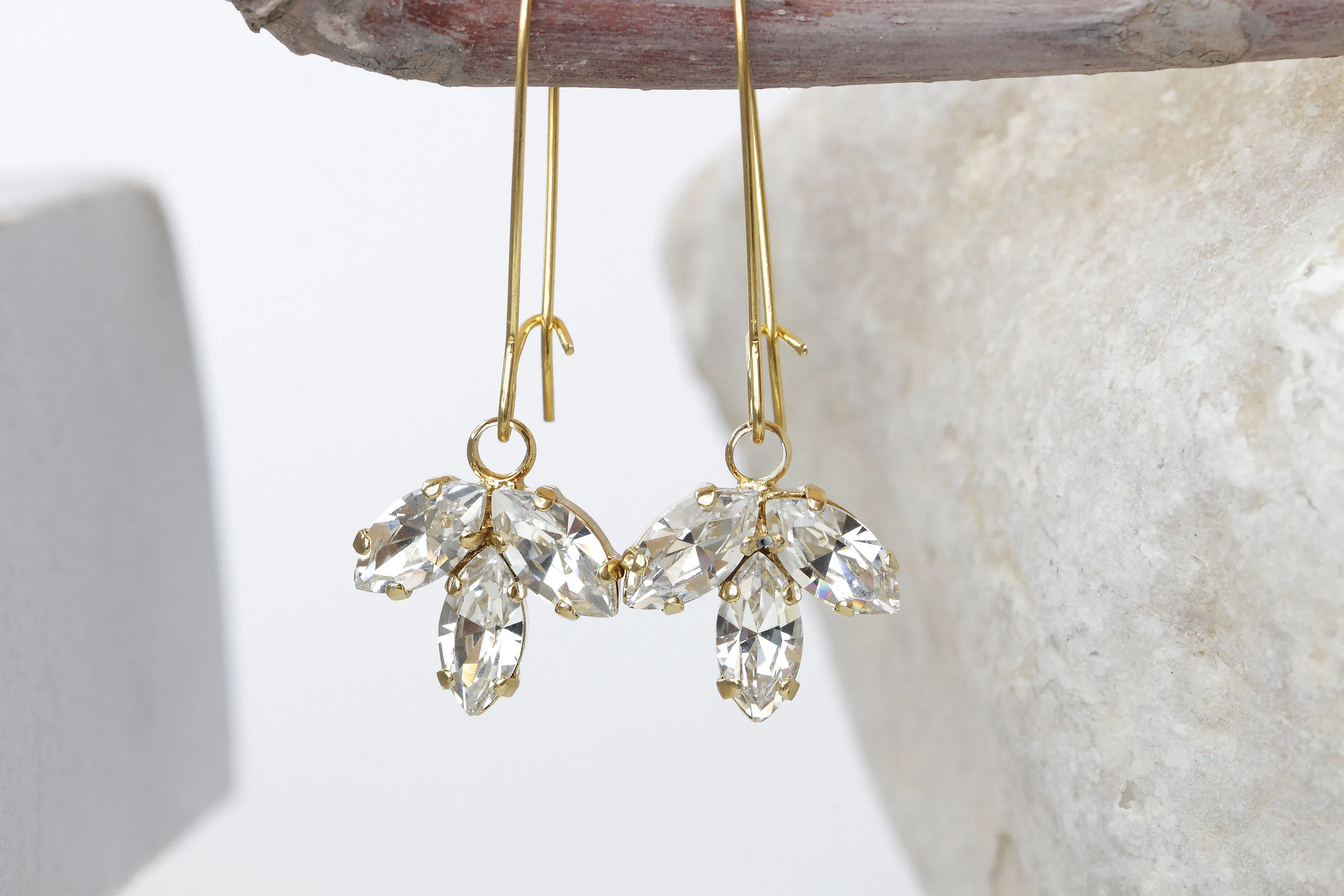 BRIDESMAID CRYSTAL EARRINGS