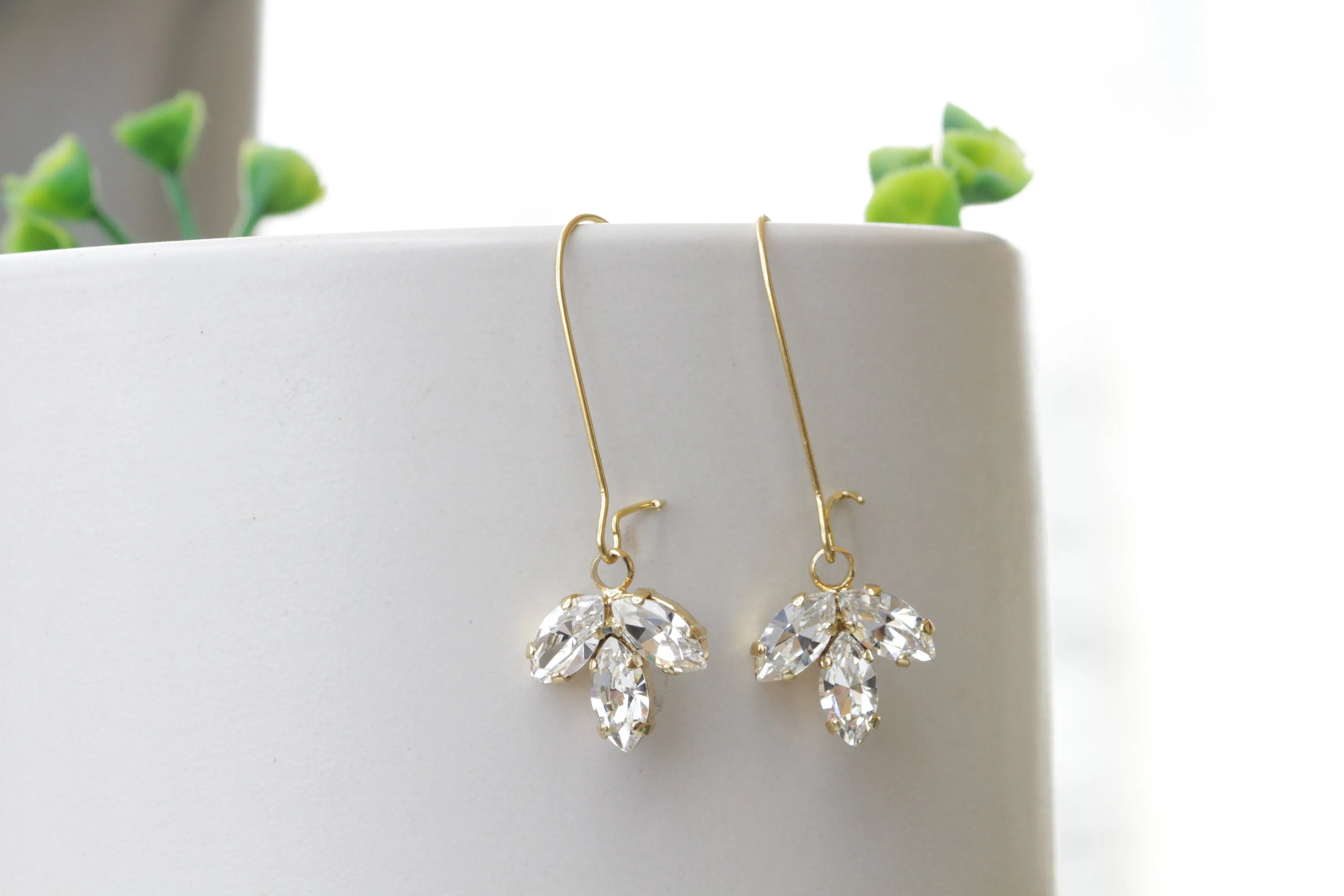 BRIDESMAID CRYSTAL EARRINGS