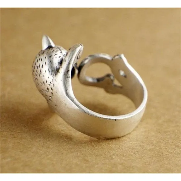 Cat Rings, Alloy or Solid 925 Sterling Silver.  Spread Smiles Wherever you Go!  Three colors