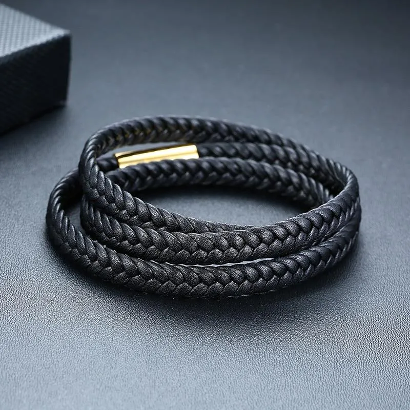 Elliot Leather Bracelet