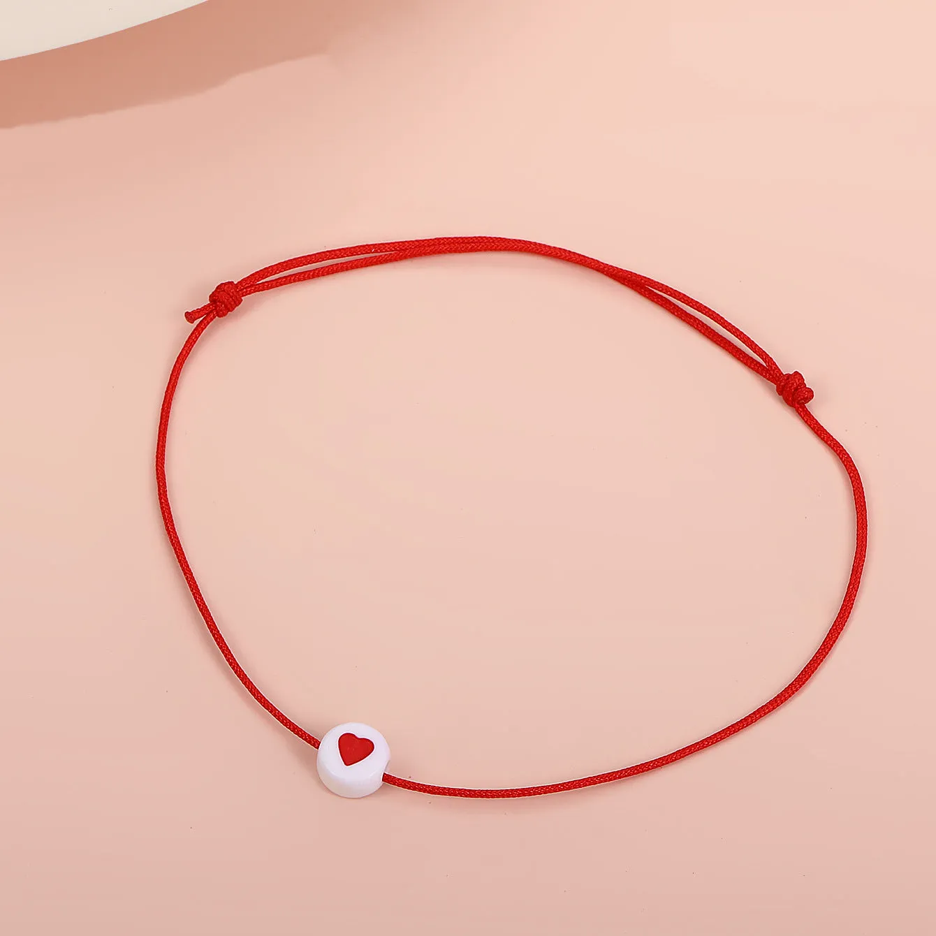 European And American Retro Simple Acrylic Love Bracelet