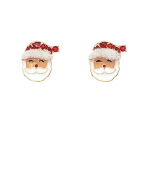 FINAL SALE - Santa Stud Earring