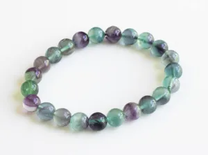 Fluorite Gemstone Bracelet