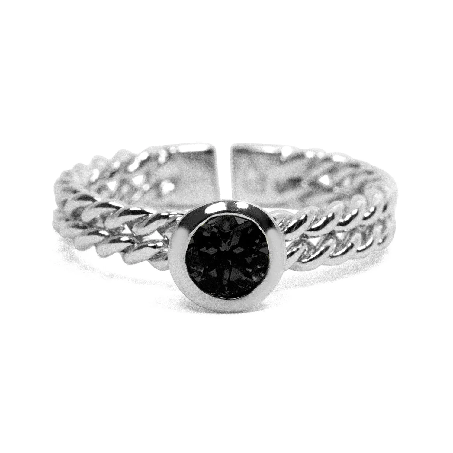 Gemstone Stacking Ring