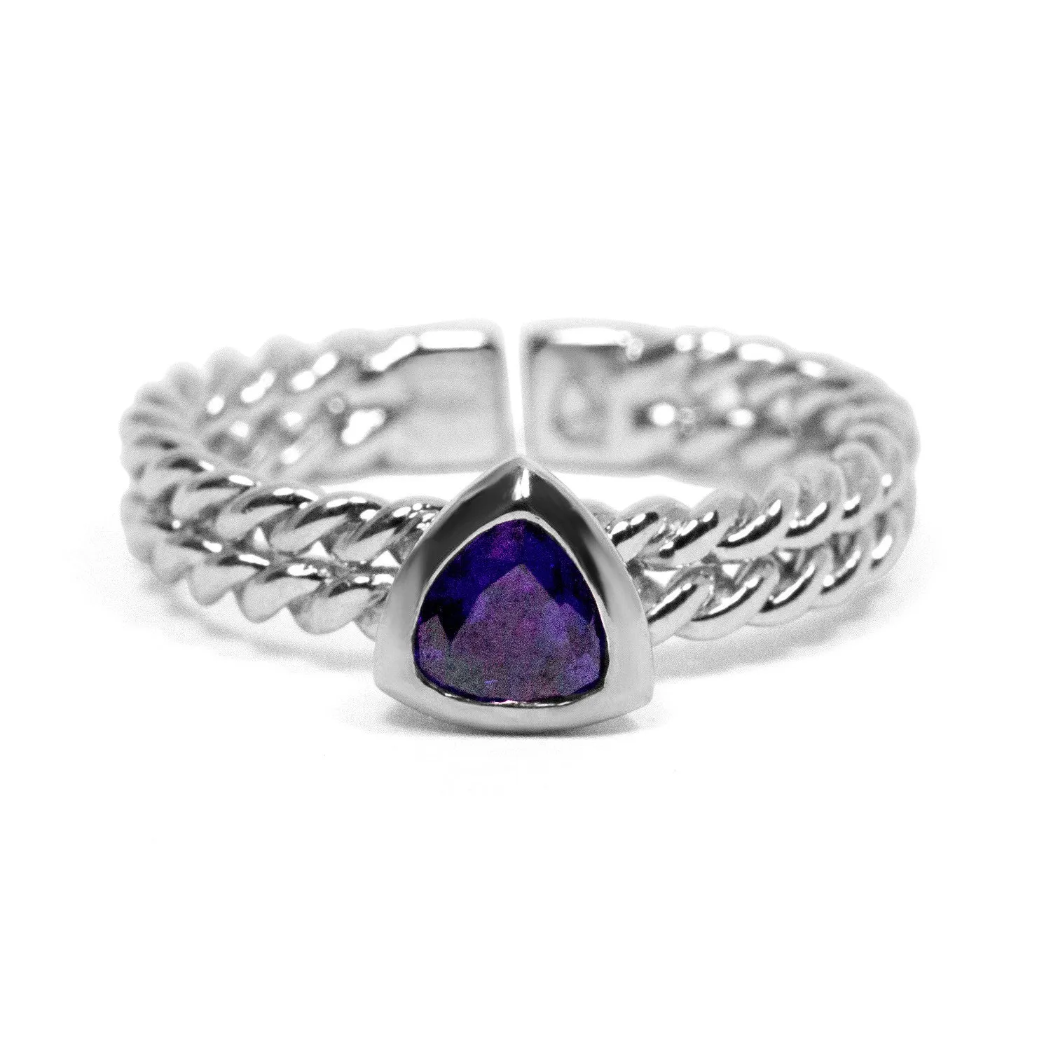 Gemstone Stacking Ring