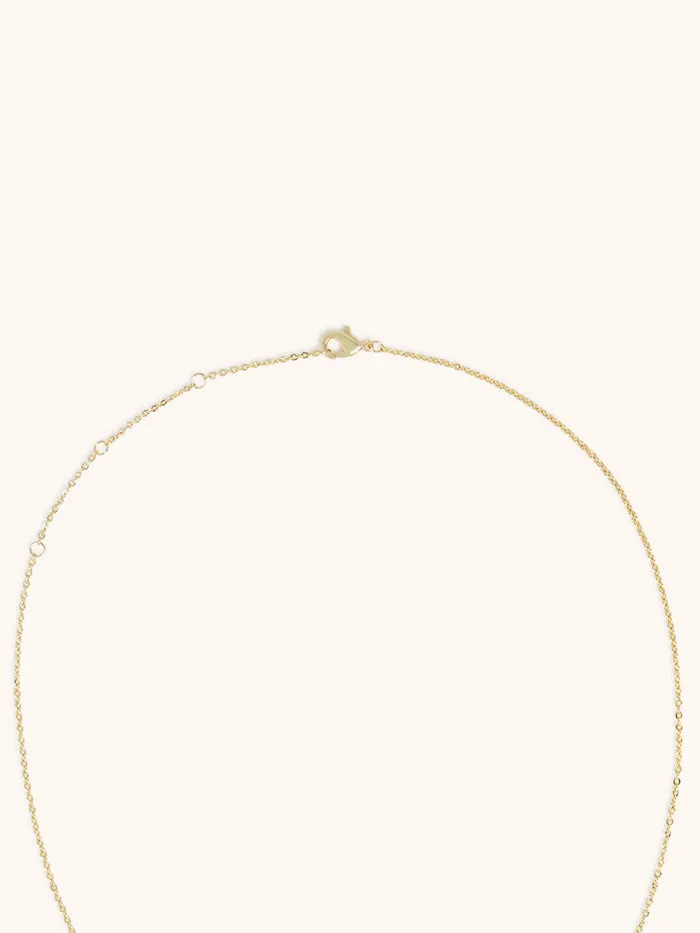 Genuine - Monogram Necklace