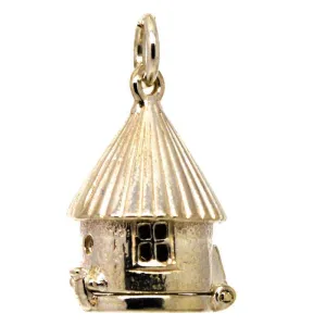 Gold Bird Box Charm