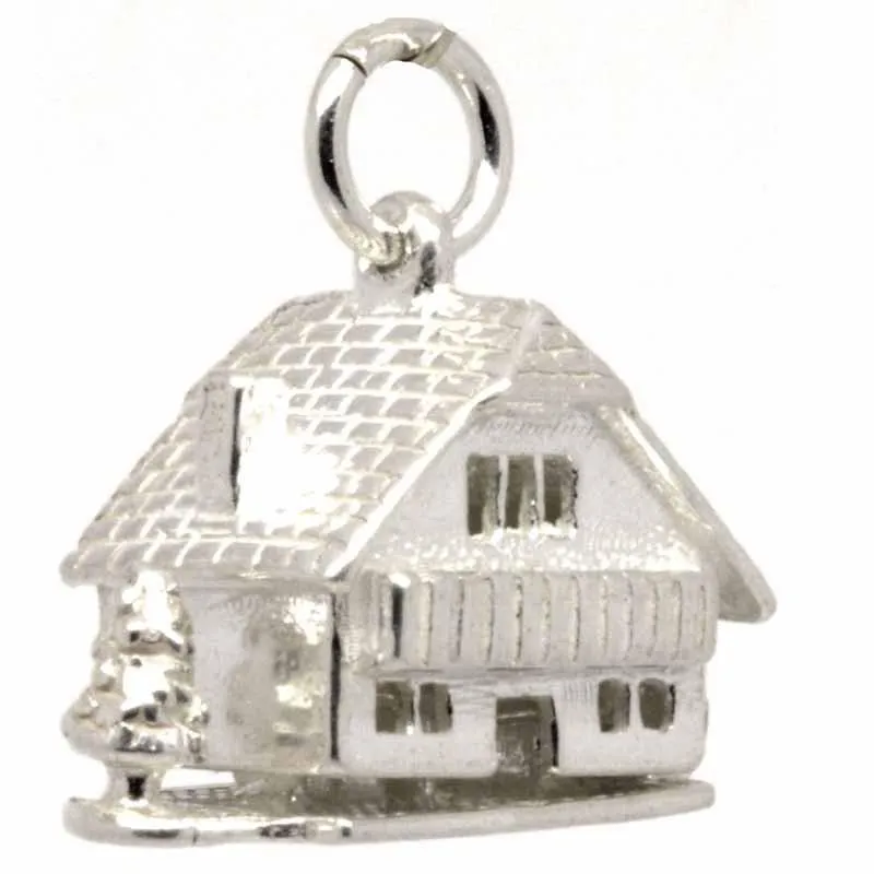 Gold Chalet Cottage Charm with Tree