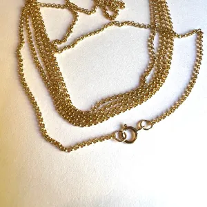 Gold-Filled Rolo chain Necklace