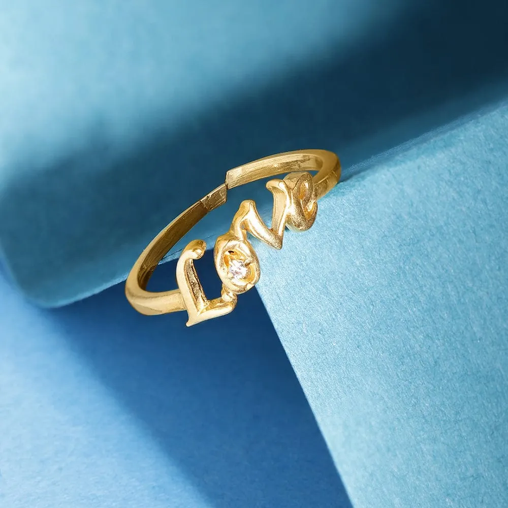 Gold Plated Silver Ring