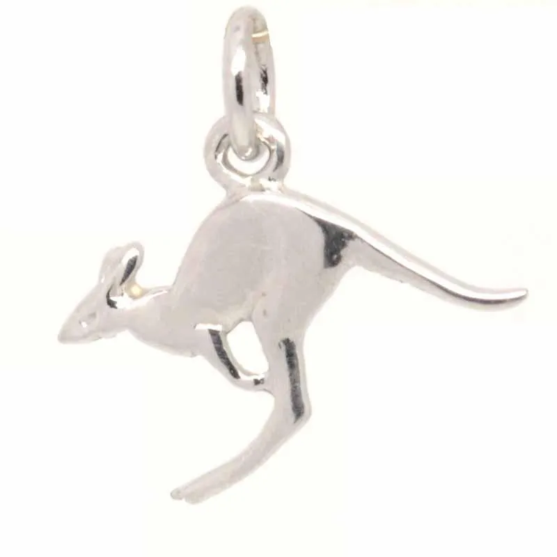 Gold Small Kangaroo Charm