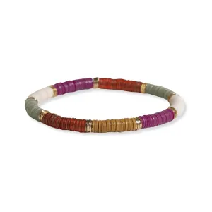 Grace Gold Color Block Stretch Bracelet Port