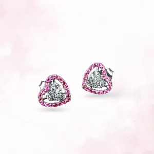 Heart Earring 925 Sterling Silver