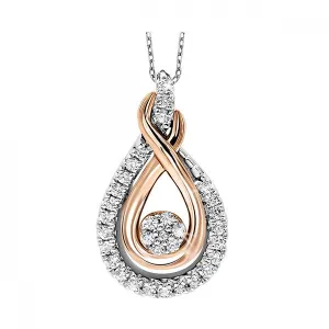 Infinity Diamond Necklace