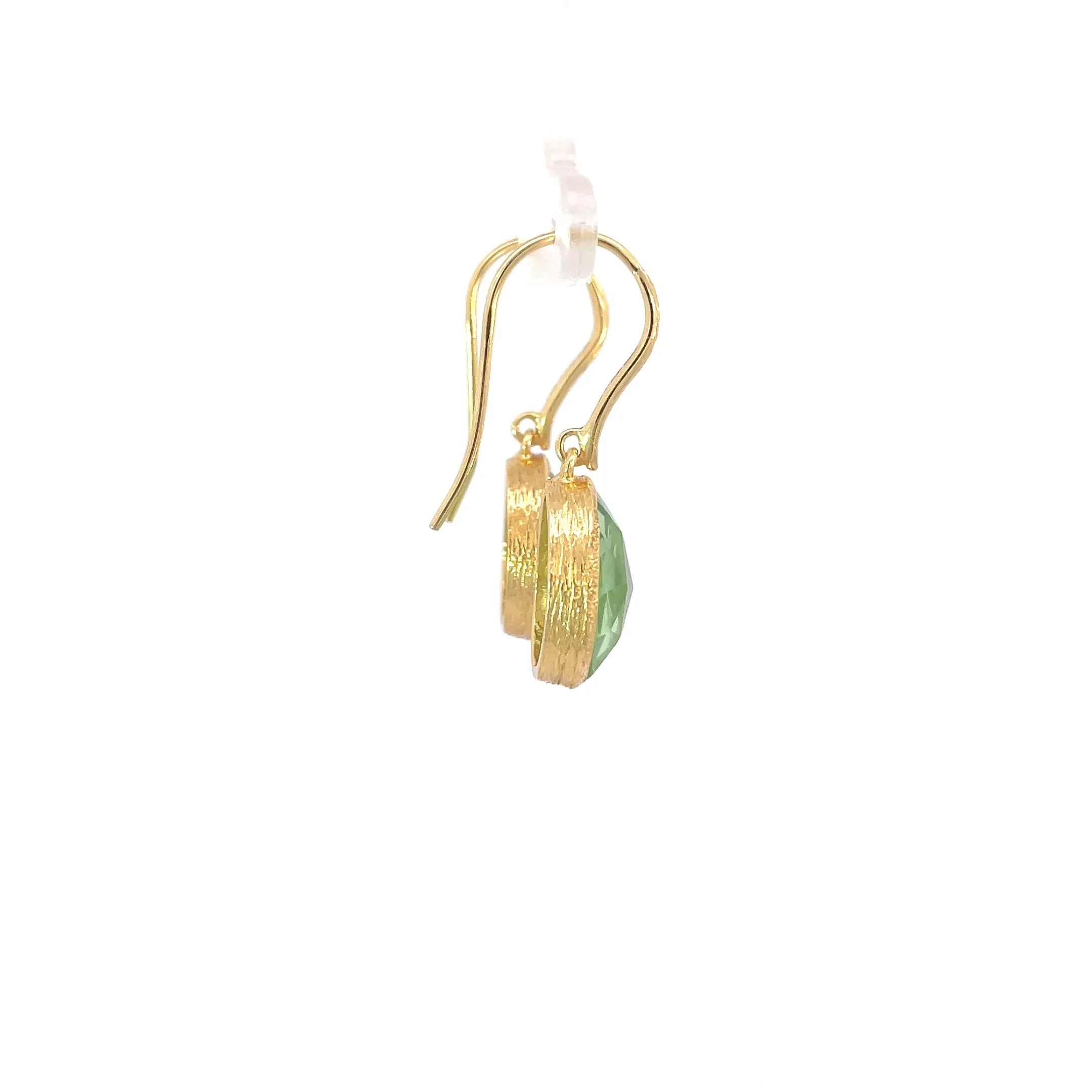 Jorge Revilla Shade Green Amethyst Earrings