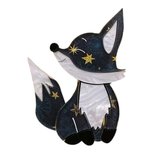 Joy the new years 2021 🦊 fox  - Brooch