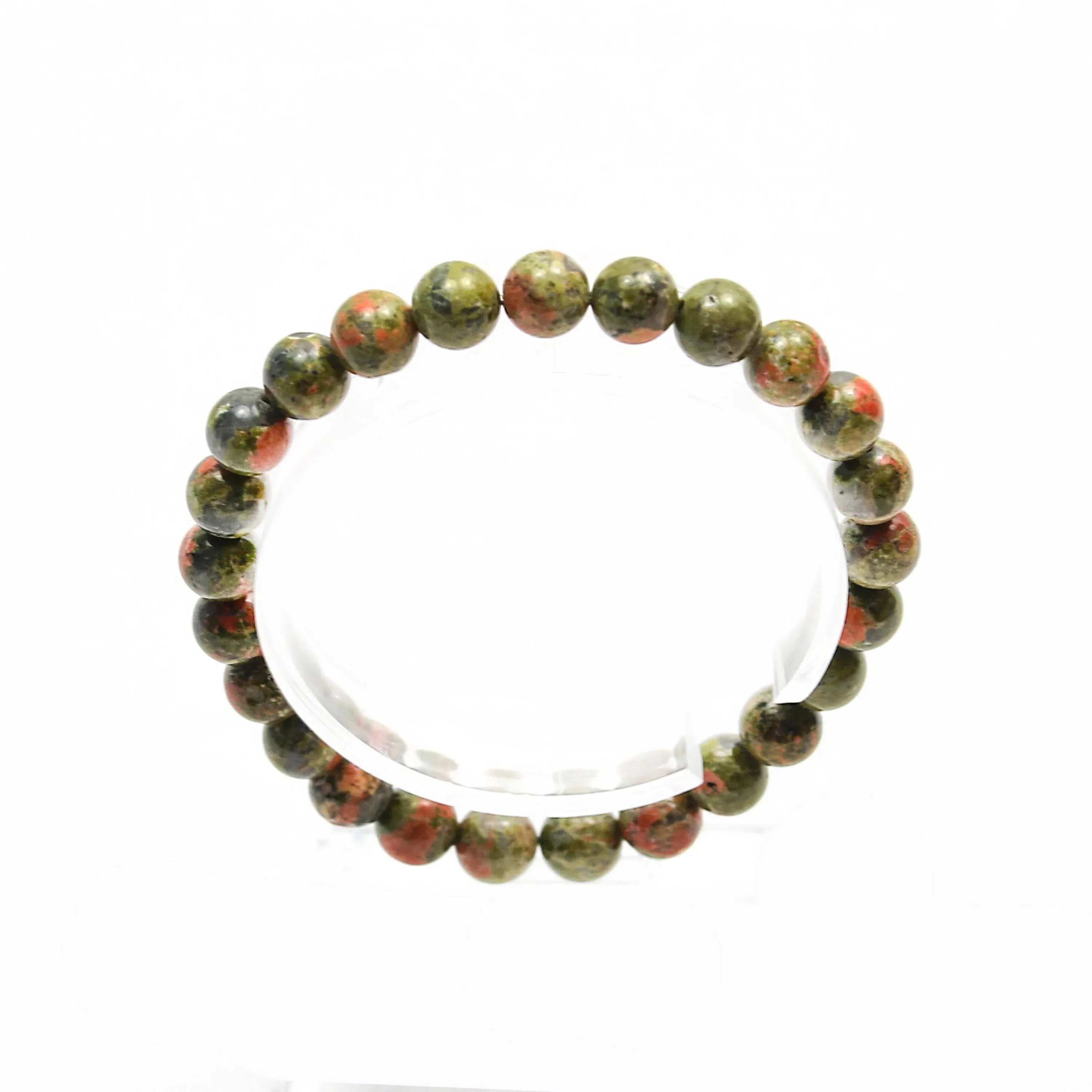 Kemble Beaded Unakite Bracelet