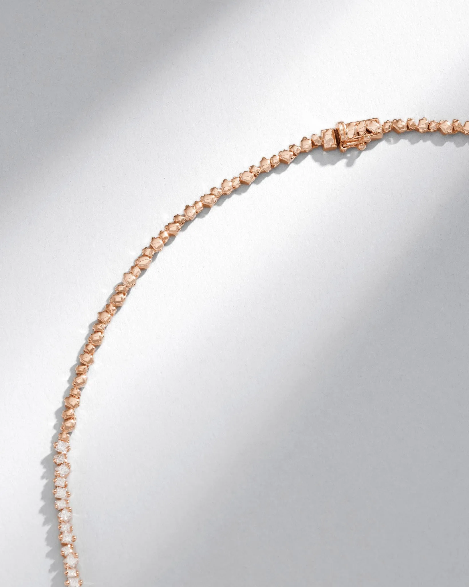 La Fantaisie Cosmic Diamond Tennis Necklace