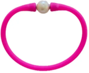 Maui Bracelet - Freshwater Pearl - Flamingo Pink