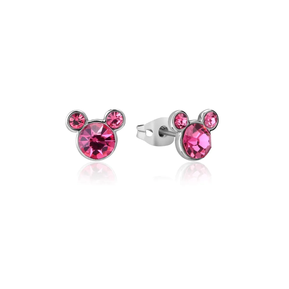 Mickey Mouse Birthstone Stud Earrings