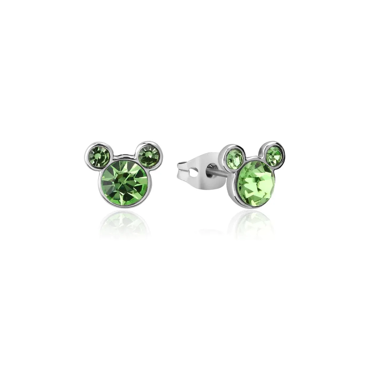 Mickey Mouse Birthstone Stud Earrings