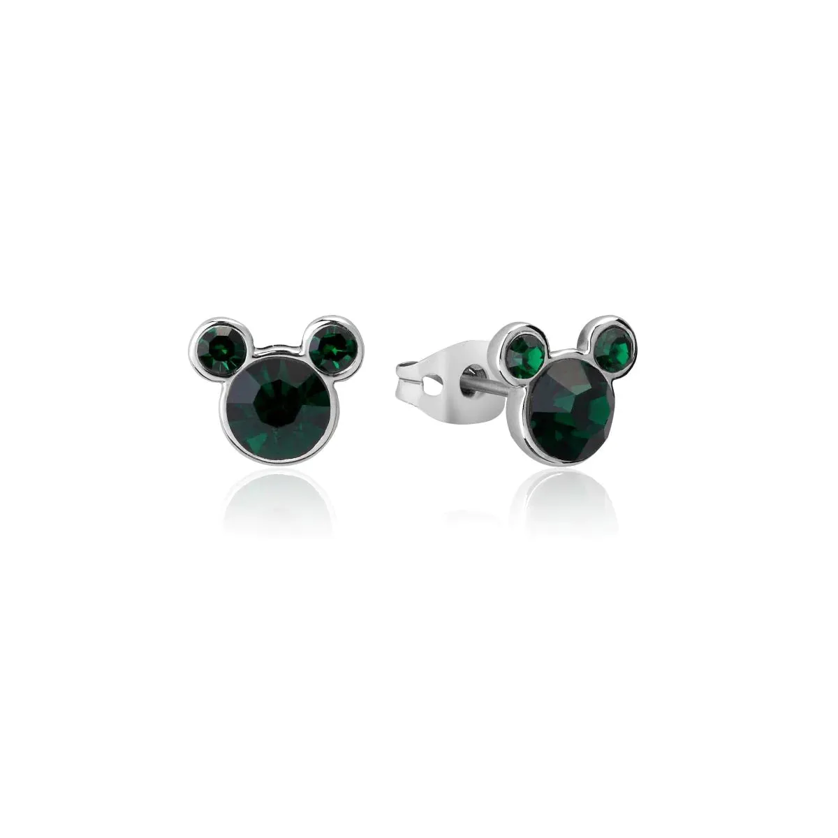 Mickey Mouse Birthstone Stud Earrings