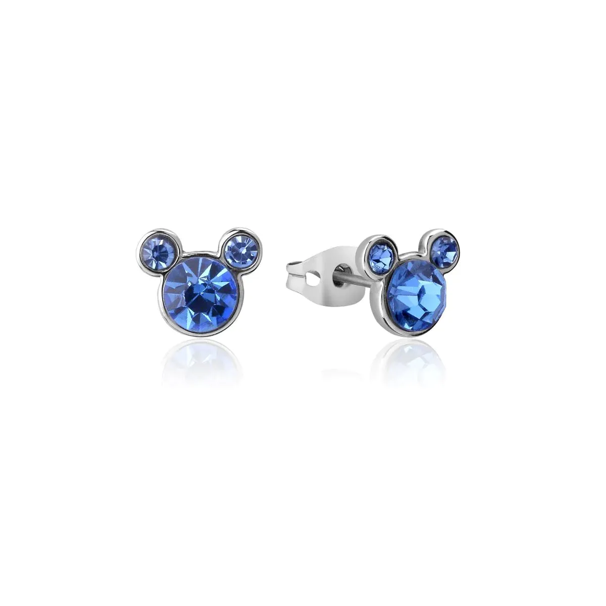 Mickey Mouse Birthstone Stud Earrings