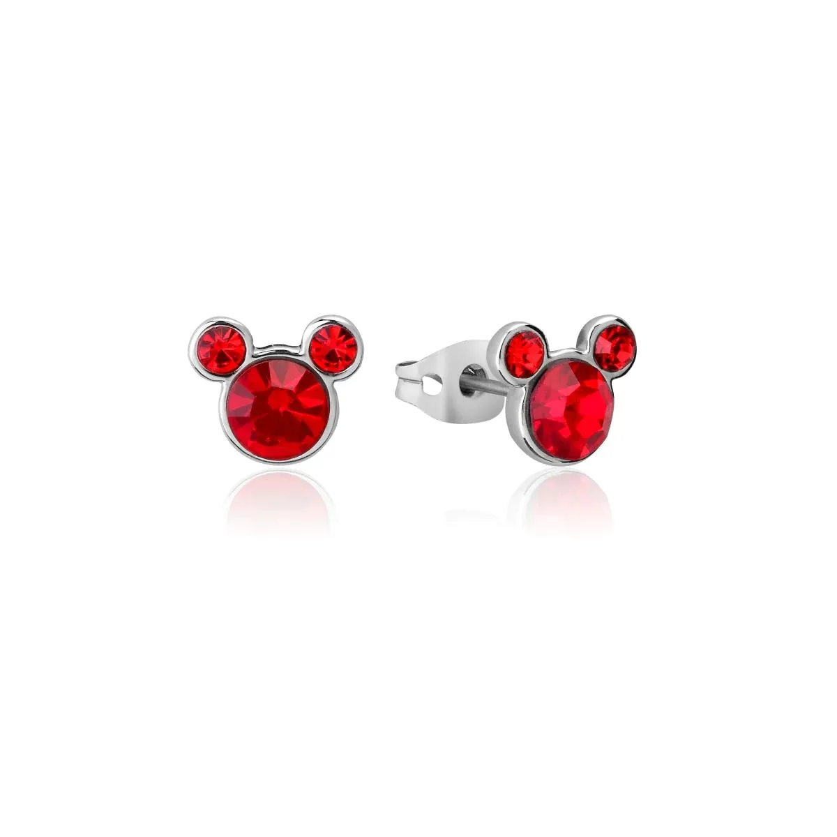 Mickey Mouse Birthstone Stud Earrings