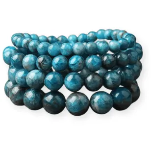 Natural Apatite Bracelet Multiple Sizes