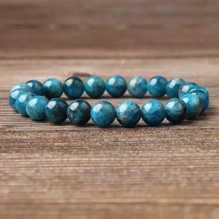 Natural Apatite Bracelet Multiple Sizes