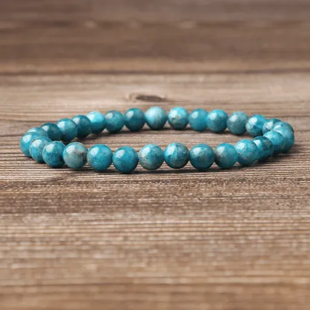 Natural Apatite Bracelet Multiple Sizes