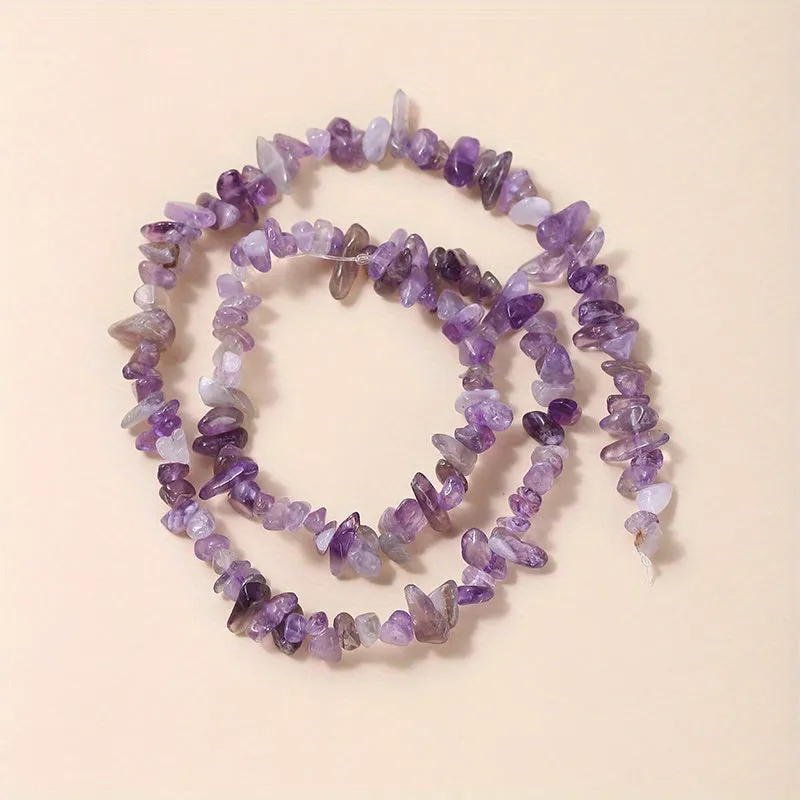 Natural Crystal Gravel Beads for DIY Bracelets and Jewelry