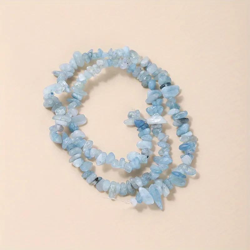 Natural Crystal Gravel Beads for DIY Bracelets and Jewelry