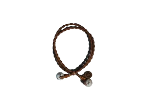 ooaklet • adjustable hair tie bracelet • camel