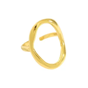 Oval Open Ring - Eva