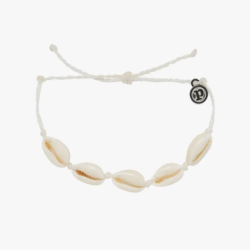 Pura Vida Knotted Cowries Bracelet