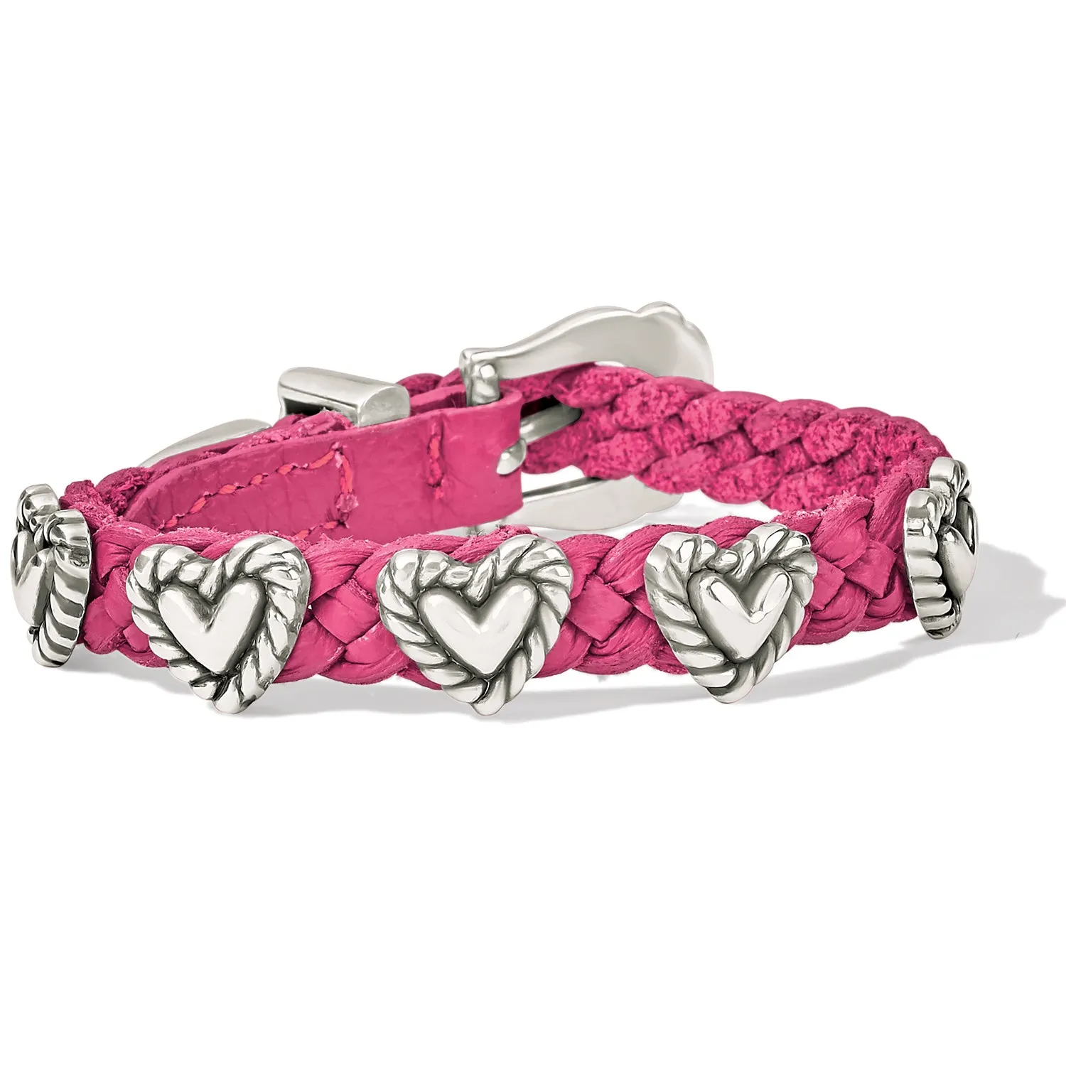 Roped Heart Braid Bandit Bracelet - 07475H