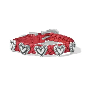 Roped Heart Braid Bandit Bracelet